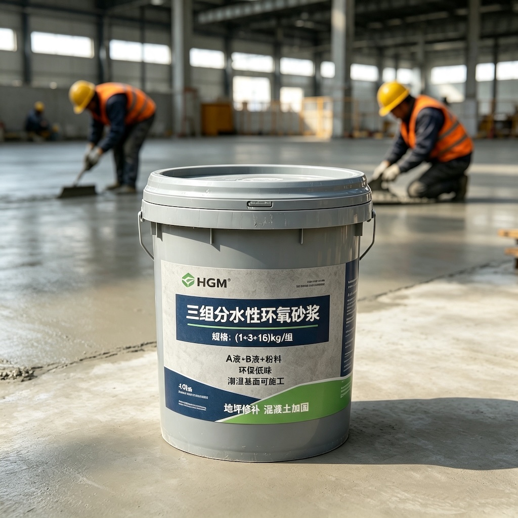 乌兰三组份水性环氧砂浆